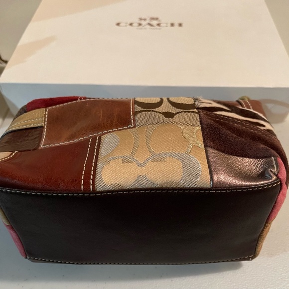 Coach Small patchwork leather bag, limited edition. - Picture 6 of 6